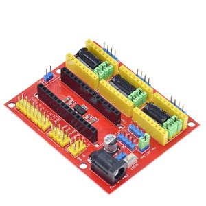 TZT Neue CNC Shield V4 Gravier maschine/3D-Drucker/A4988 Treiber-Erweiterungs karte für Arduino Diy Kit