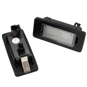 Araba için LED plaka numarası işık Skoda Fabia Superb Yeti için VW Passat B6 5D Varant 06 ~ 10 dahili Canbus denetleyici - Product Image 5