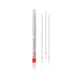 Hızlı teşhis testi için tıbbi tek kullanımlık steril naylon Oral burun örnekleme örnek boğaz burun taşıma çubuğu - Product Image 2