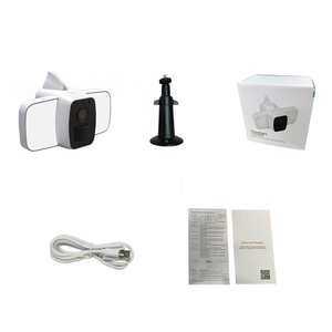 אלקסה Google הביתה אלחוטי אבטחה <span class=keywords><strong>wifi</strong></span> חיצוני מבול אור עם מצלמת cctv tuya smartlife