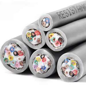 2 3 4 5 6 8 10 12 çekirdek 26 24 22 20 18 17 15 13 9AWG saf bakır 5 metre izleme elektrik kablosu PVC yalıtımlı OFC kontrolü - Product Image 2