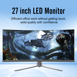 27 pollici Oem nuovo Design Fhd Monitor per Computer Pc display piatto Lcd con retroilluminazione a Led tipo Monitor curvo per Computer Desktop - Product Image 5