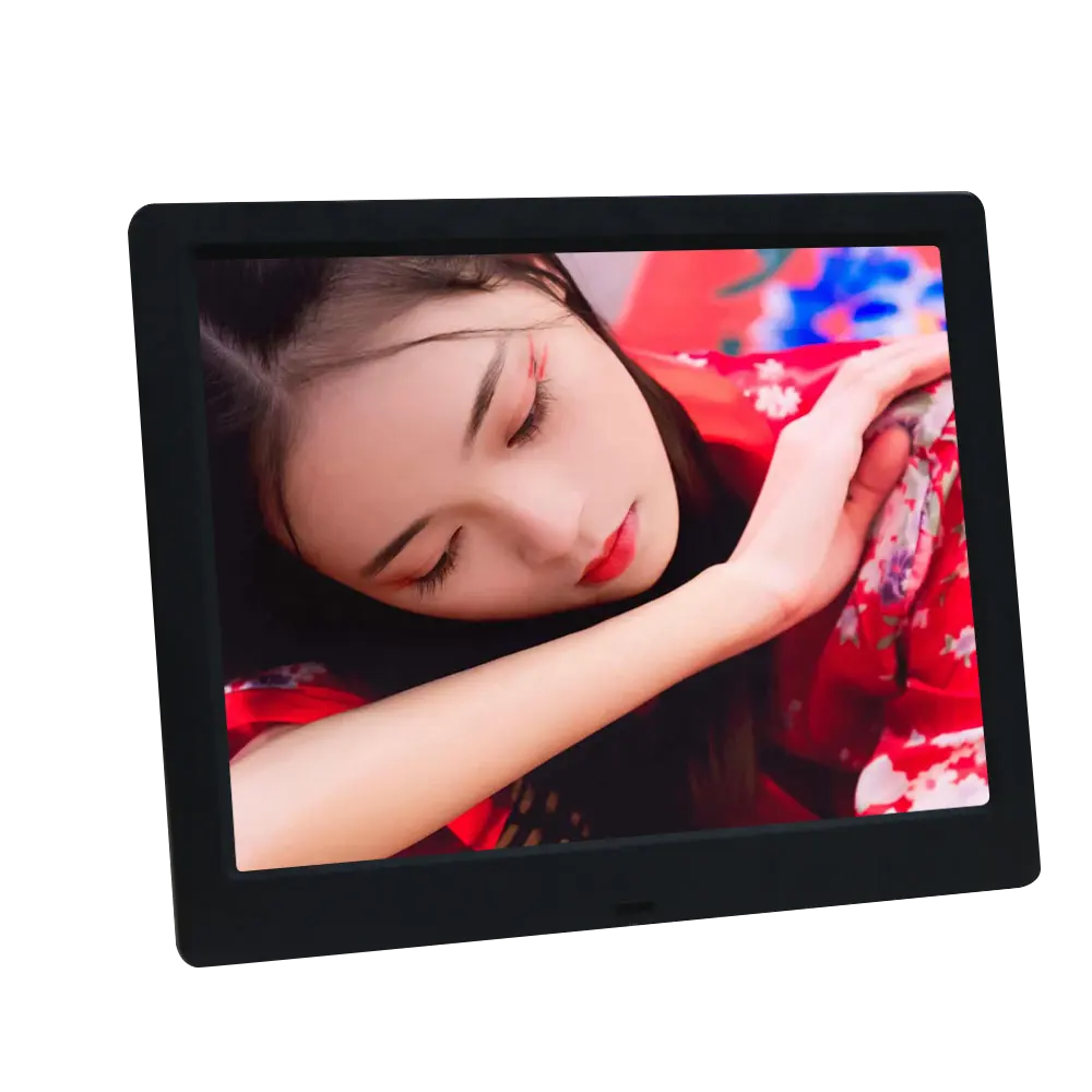 DPF-8006 sexy girl quadro de imagem de vídeo 8.7 ''montagem na parede de plástico digital photo frame com mp3 reprodução