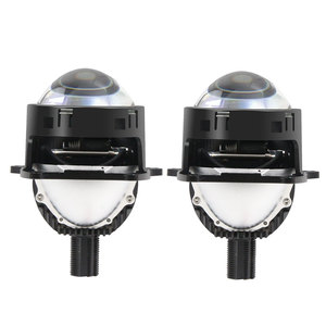 LEDライト自動車用B2モデルBi LEDプロジェクターレンズ3 LEDヘッドライト60W高出力LEDライト自動照明システム12V
