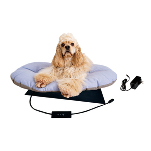 Oem Custom Huisdier Elektrische Verwarming Pad Met Slimme Druk-Geactiveerde Auto Aan/Uit Hondenbed Warmer - Product Image 1