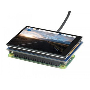2,8 дюймов емкостный сенсорный ЖК-экран для Raspberry Pi, 480x640, DPI, IPS, оптическое соединение, закаленное стекло, крышка, низкая мощность - Product Image 6