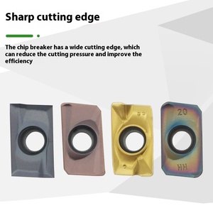 CNMG <strong>PCD</strong> Box of 10pcs R0.8 Stainless Steel Milling <strong>Cutter</strong> Inserts CNC Machining Center Inserts Carbide Turning Tools - Product Image 3