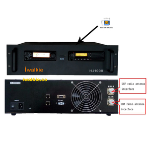 Hj1000 4G cổng thông minh chế độ kép WCDMA Sim Thẻ IP đài phát thanh và VHF UHF Walkie Talkie xe tải 16 cầm tay telefonos Radio - Product Image 5