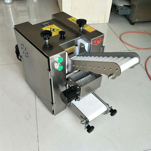 Hamur cilt kesici hamur kontrol kalınlık yuvarlak Samosa küçük hamur köpüğü cilt kesici makinesi - Product Image 5