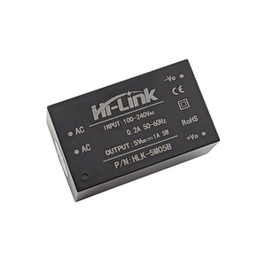 Hi-Linkオリジナル低コスト5W 5V 1A 110V 220V AC DC電源モジュールHLK-5M05B