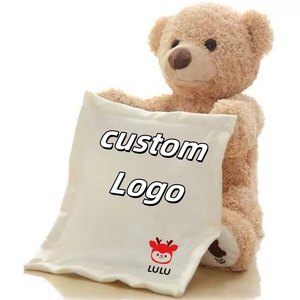 Interactive Musical <strong>Bear</strong> Hide and Seek <strong>Panda</strong> Teddy <strong>Bear</strong> Speak and Sing Stuffed Animals Plush Toys - Product Image 1