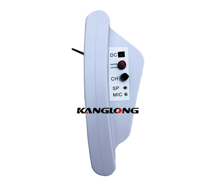 Altavoz de intercomunicación montado en la pared Kanglong 5W UHF con 120dB DE ALTO decibelio y amplificador transmisor inalámbrico bidireccional