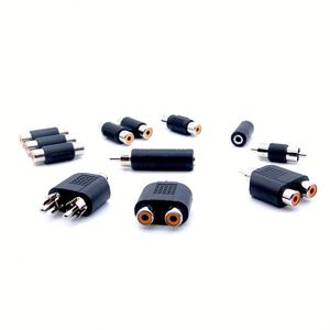 Audio Adapter <strong>RCA</strong> Connector Plug Y <strong>Splitter</strong> Stereo Pin 3.5 mm Plug <strong>1</strong> to <strong>2</strong> Male Female Connector <strong>2</strong> Pin - Product Image 5