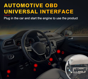 V519 OBD2 Scanner dati dal vivo meccanico professionale lettore di codici diagnostici strumento di controllo motore luce batteria prova tensione