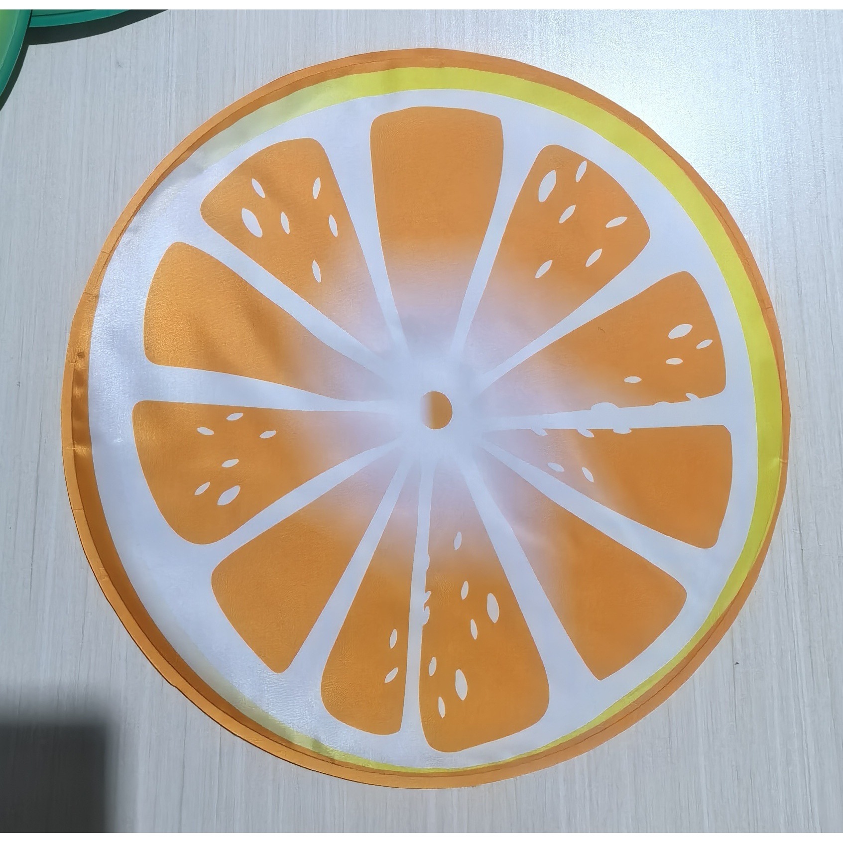 60cm round orange