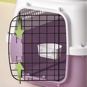 Kedi ve köpek seyahat için taşınabilir Pet havayolu taşıyıcı kediler ve köpekler için uygun taşıma kutusu - Product Image 5