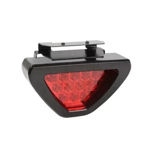 <strong>12V</strong> 12 <strong>Led</strong> <strong>Red</strong> F1 Style Universal <strong>Led</strong> Brake Stop Light Triangle Rear Tail Light Backup Safety Strobe Lamp - Product Image 2
