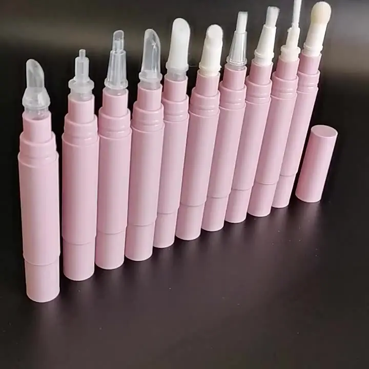 5 мл пластиковая пустая розовая трубка для блеска для губ консилер для отбеливания зубов полоска для наращивания ресниц гель-ручка для удаления ресниц