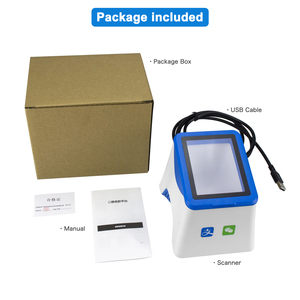 Yüksek hızlı tıbbi 1D 2D barkod tarayıcı ile LED/lazer ışık kaynağı USB/COM/kablolu arayüzü süpermarket stok ürün için - Product Image 5