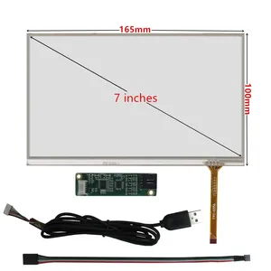 Schermo LCD da 7 pollici 1024*600 schermo compatibile con HDMI VGA AV scheda di controllo digitalizzatore Touchscreen per Monitor Raspberry Pi - Product Image 2