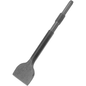 六角シャンクフラットチゼル石彫刻ツールを使用した高品質の耐久性 - Product Image 3