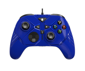 Controlador de juegos con cable de motor de vibración para PC y XOne multifunción con programación macro