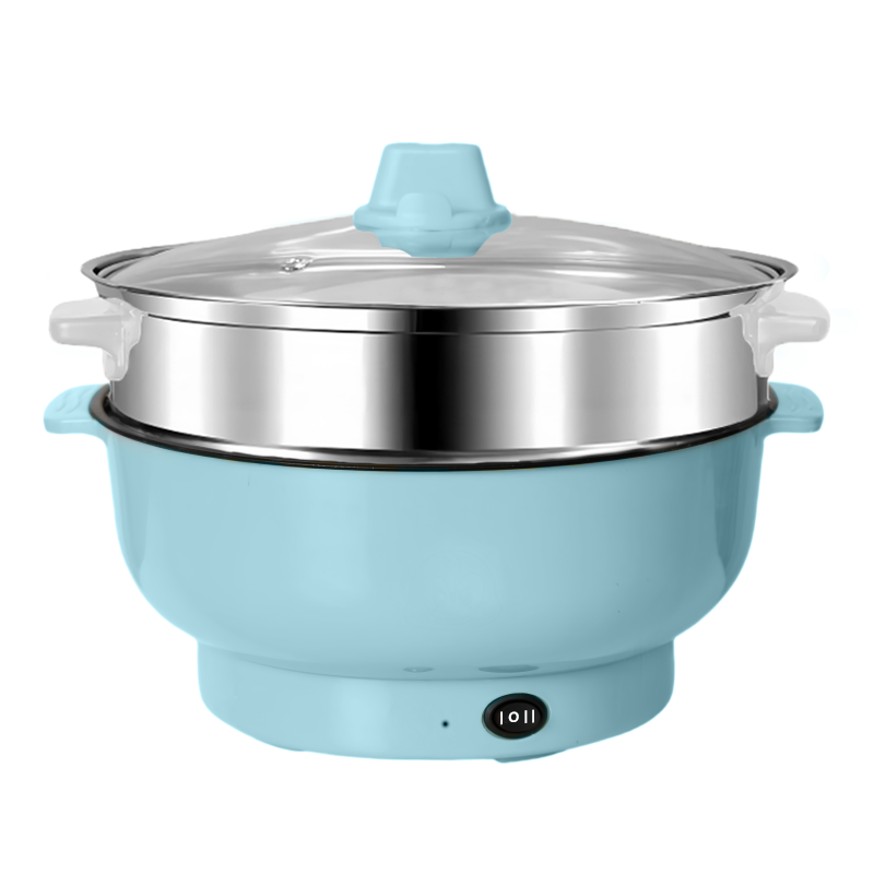Blue-20-28CM-Stainless Steel Steamer Basket