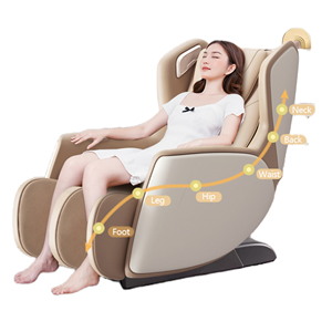 2025 China Neuer Ganzkörper-Massagesessel mit Heizfunktion, Fußmassagegerät & Bluetooth-Lautsprecher – Gesundheitsprodukt für Zuhause - Product Image 2