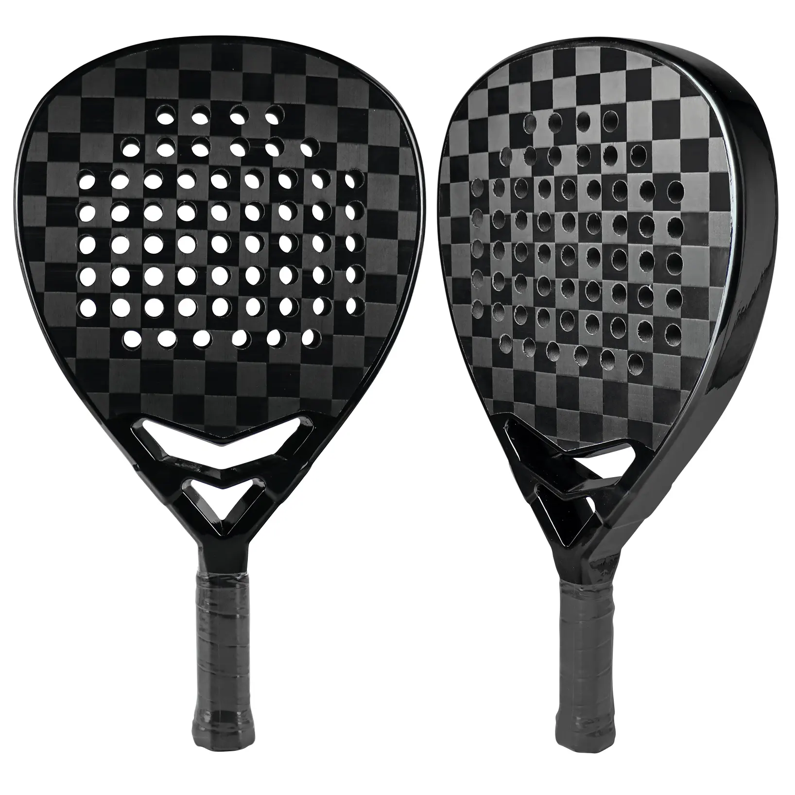 Pala de padel de material de carbono, raqueta de padel y pala de padel de 18k para reproductor avanzado, precio de fábrica RTS