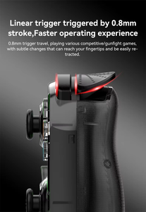LED Joystick portatile senza fili di Stretching Gamepad D7 Controller di gioco senza fili per Android IOS Smartphone Windows PC - Product Image 5