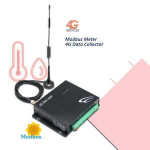 Sensor de temperatura y colector de datos Modbus digital Registrador de datos 4G Modbus Relé Registrador de gráficos de presión - Product Image 1