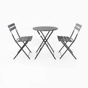 Hiện Đại Ngoài Trời Có Thể Điều Chỉnh Gấp Patio Ghế Ăn Bàn Vườn Nhôm Đồ Nội Thất 1 Năm Bảo Hành Cho Biệt Thự Công Viên Sống - Product Image 1