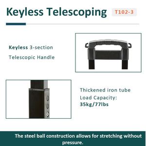 Tianyu OEM telescoping xử lý tất cả các địa hình bánh xe extendible thực hiện xử lý tất cả các địa hình giỏ hàng cho mát - Product Image 5