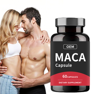 Oem Tk Hot Sales Schwarze Maca Root Energy Kapseln für Männer Nahrungs ergänzungs mittel Kapsel - Product Image 1
