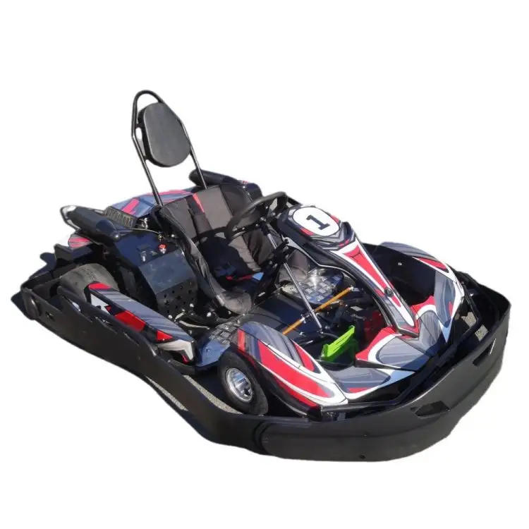 Dành cho người lớn Điện Go Kart ghế đơn Go Kart 5000W 8000W thương mại điện Go Kart Racing Car