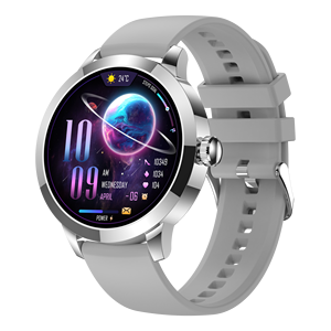 HK42 BT çağrı manyetik şarj İzle Reloj Inteligente 2024 iş kadınlar için özel Logo Android moda akıllı saatler ekran