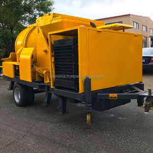 Pompa ile 30m 3/h 40m 3/h küçük beton mikseri otomatik beton mikser - Product Image 5