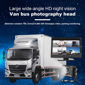 กล้องติดรถยนต์แบบ BSD สี่ทาง2.5 D ขนาด10.1นิ้วพร้อมมุมกว้างขนาดใหญ่ภาพ HD มองเห็นได้ในเวลากลางคืนระบบถ่ายภาพด้วยบัสการ์ด SD ตัวเลือกการจัดเก็บข้อมูล - Product Image 6