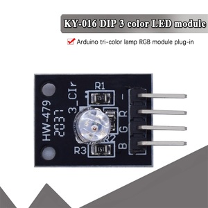 Smart Electronics 4pin <strong>RGB</strong> Module KY-016 Three <strong>Colors</strong> 3 <strong>Color</strong> <strong>RGB</strong> LED <strong>Sensor</strong> Module DIY Starter Kit KY016 - Product Image 1