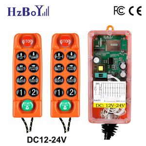 F23-C + รีโมตคอนโทรลสำหรับงานอุตสาหกรรมตัวรับสัญญาณ8ปุ่มความเร็วเดียว433MHz กันน้ำ AC ผลิตจากโรงงานพีซีพลาสติก - Product Image 4