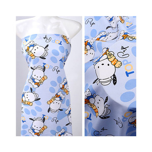 睡衣用100% 纺人造丝印花Challis面料 - Product Image 1