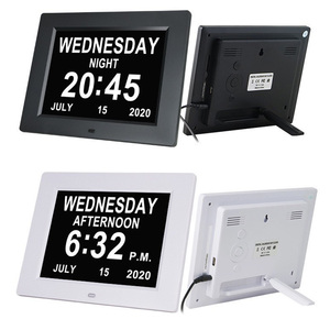 Batterie betriebener kompakter Schlummer modus Faltbarer Kalender Temperatur Timer LCD-Nummern anzeige Digitaler Reise wecker - Product Image 6