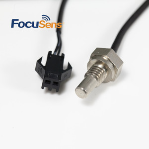 Focusens ODM NTC 10K Termistor Sensor de temperatura 2 metros Sonda de sensor de temperatura impermeable - Product Image 2