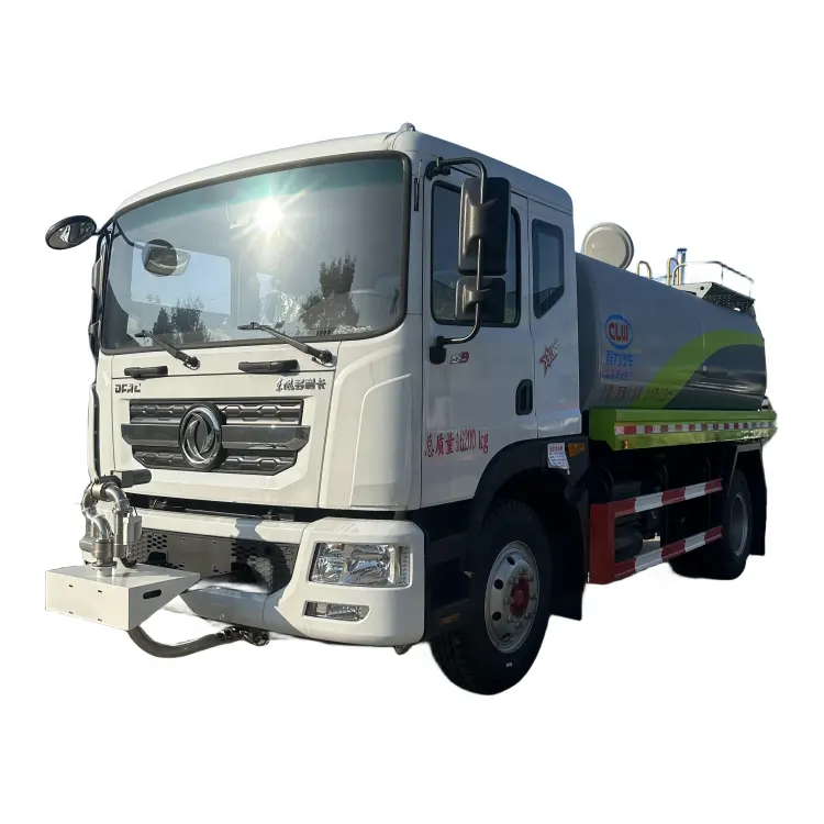 Precio de fábrica Dongfeng 12000 litros bomba de agua camión cisterna 4x2 camión rociador de agua para la venta