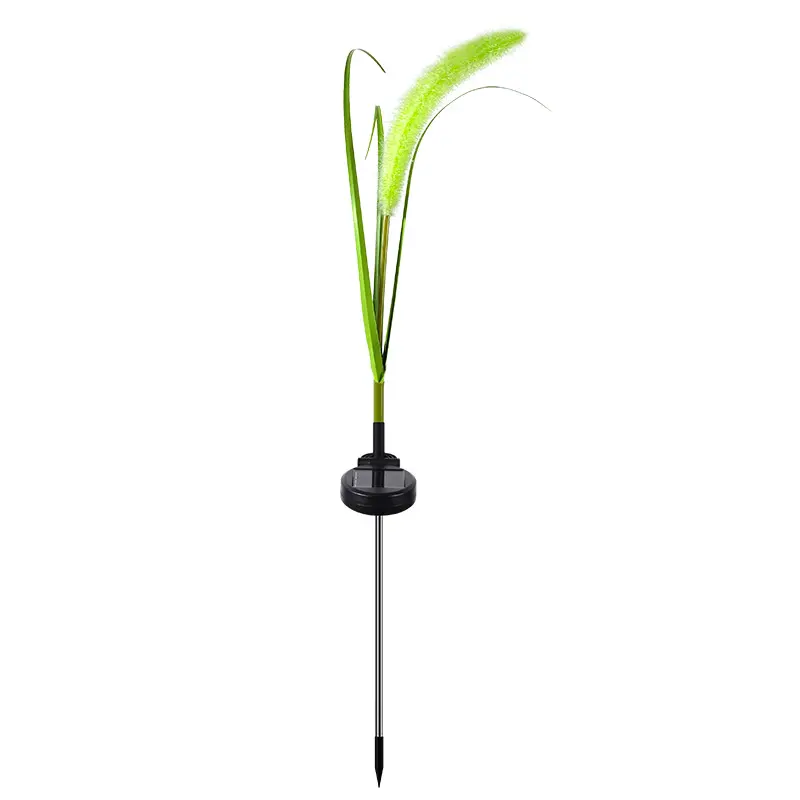 Luz LED Setaria IP65 à prova d'água para decoração de jardim, luminária de pico de trigo à prova d'água, luz de chão para rua, pátio e jardim