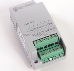 High Precision <strong>Analog</strong> <strong>Input</strong> <strong>Module</strong> 2080-IF2 Micro800 PLC - 2-Channel Non-<strong>Isolated</strong> 0-10V/0-20mA, Industrial Automation Control - Product Image 1