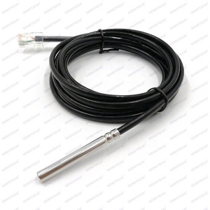 Personalizza il sensore di temperatura DS18B20 impermeabile da 5m con connettore RJ11/RJ12/RJ45 - Product Image 2