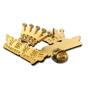 Huy Hiệu Nhà Máy Sản Xuất Bán Hàng Trực Tiếp Kim Loại Oem Tùy Chỉnh Vàng Lưu Niệm Phù Hiệu - Product Image 4