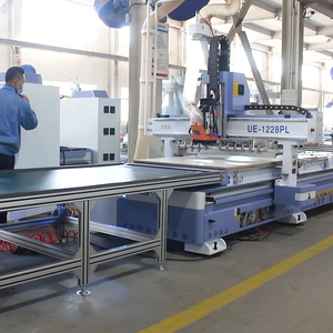 With Automatic <strong>Loading</strong> and Unloading <strong>CNC</strong> <strong>Router</strong> <strong>Nesting</strong> Center <strong>Machine</strong> <strong>CNC</strong> Wood <strong>Router</strong> Cutting Engraving <strong>Machines</strong>