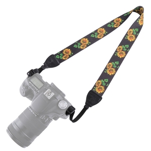 PULUZ复古民族风多色系列向日葵肩颈相机背带的单反/数码单反相机 - Product Image 2